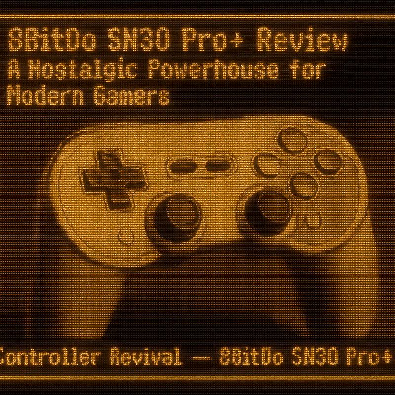 8BitDo SN30 Pro+ Review – A Nostalgic Powerhouse for Modern Gamers